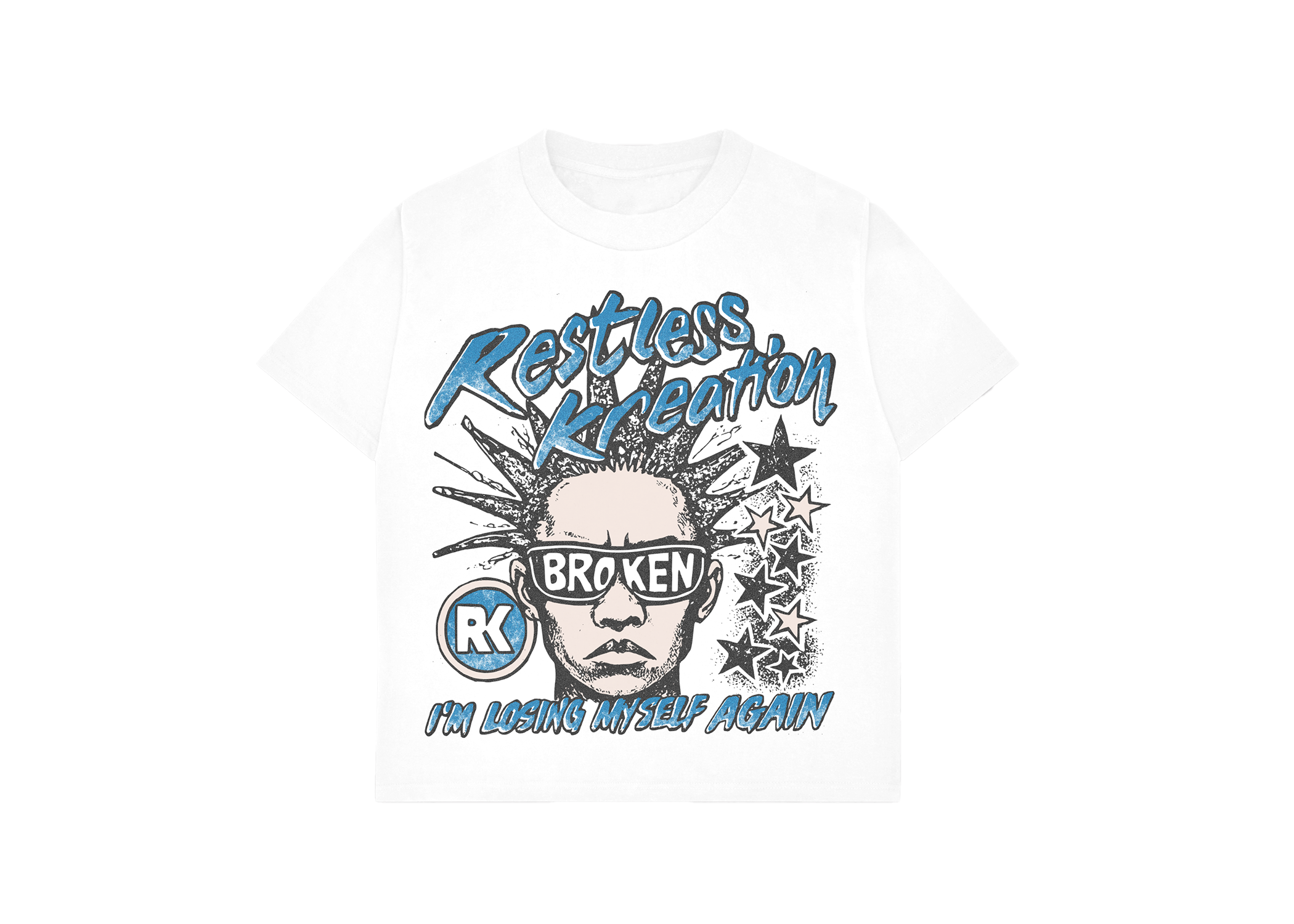 BROKEN TEE WHITE