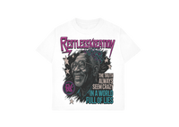 WORLD FULL OF LIES TEE WHITE